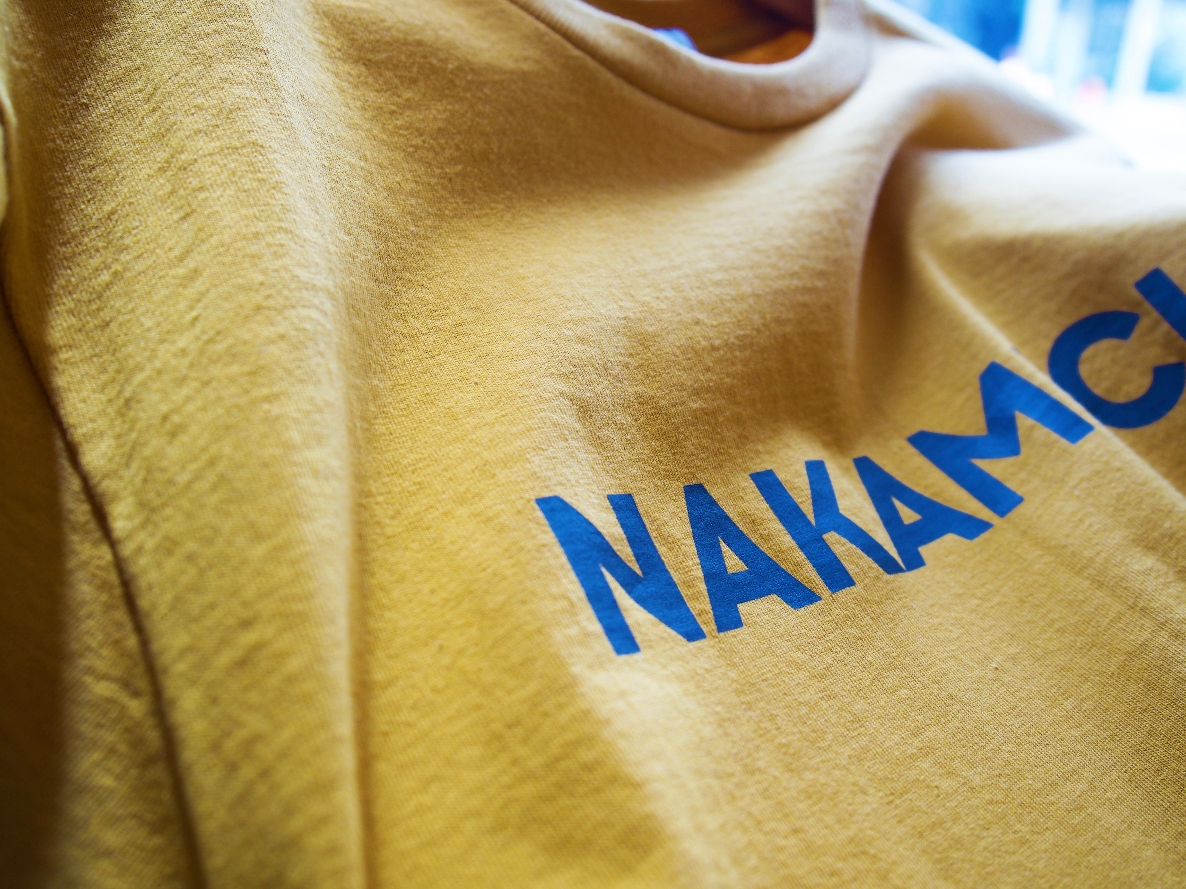 Nakamichi T-shirt 【mustard】